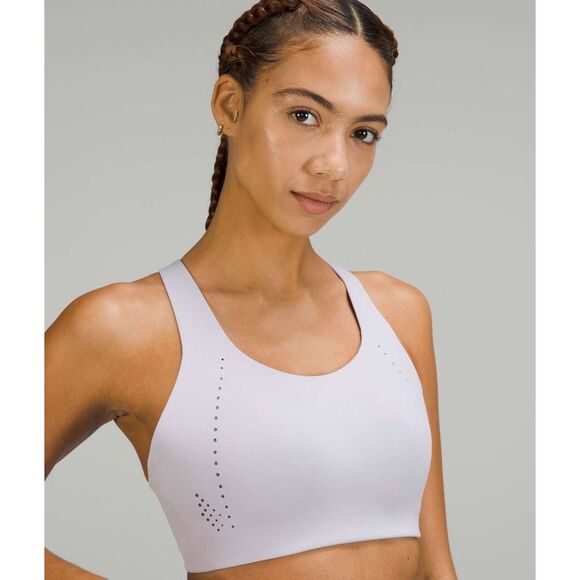 NWT Lululemon AirSupport Bra High Support Faint Lavender / Peri Purple 38D $98 - Picture 2 of 13